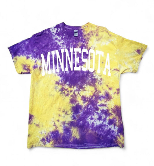 Minnesota Vikes Tie Dye shirt